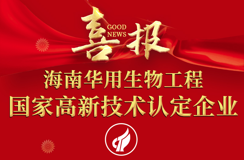 喜訊 | 海南華用再次榮獲國(guó)家高新技術(shù)企業(yè)認(rèn)定